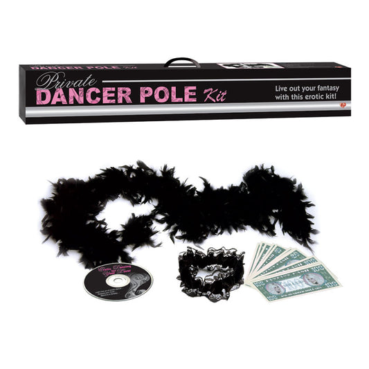Private Dancer Pole Kit - Silver - UABDSM