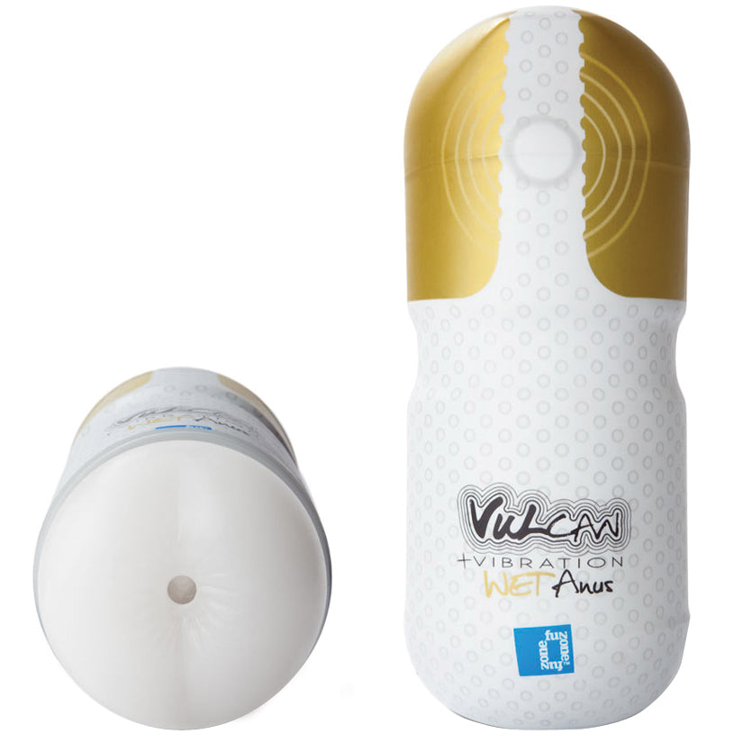 Vulcan Love Skin Masturbator White Anus Vibe - UABDSM