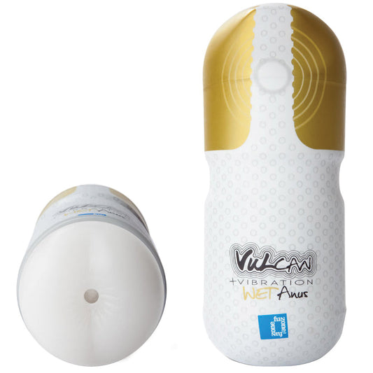 Vulcan Love Skin Masturbator White Anus Vibe - UABDSM