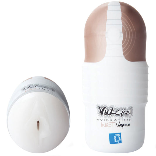 Vulcan Love Skin Masturbator White Vagina Vibe - UABDSM