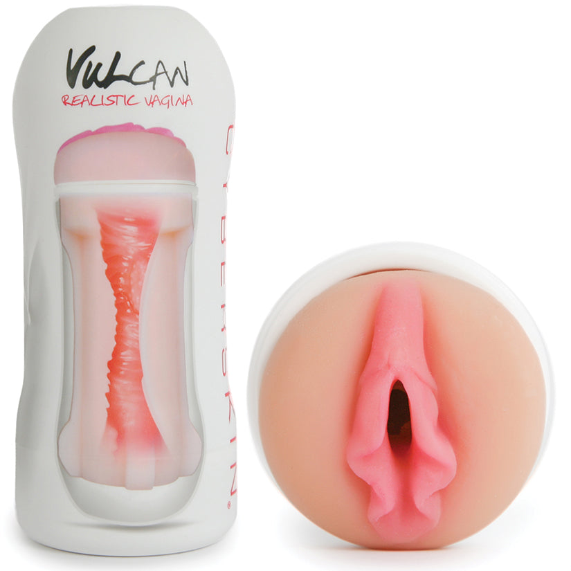 Cyberskin Vulcan - Realistic Vagina - Cream - UABDSM