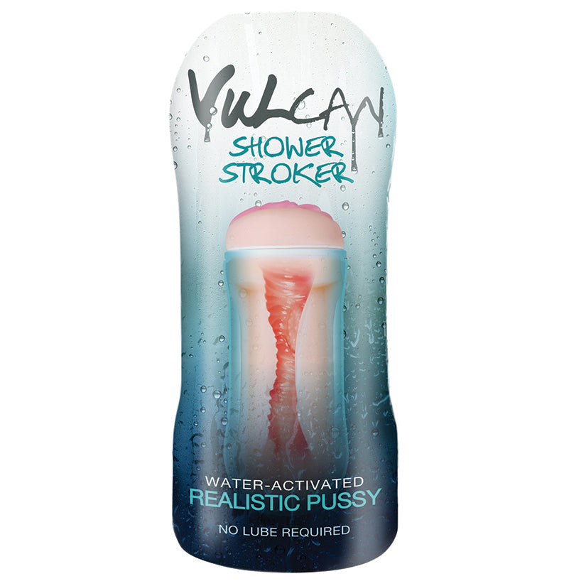 Cyberskin H2O Vulcan Shower Stroker - Realistic  Pussy - UABDSM