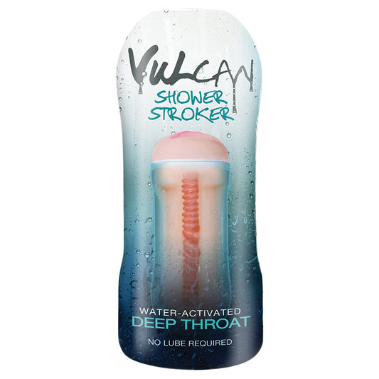 Cyberskin H2O Vulcan Shower Stroker - Deep Throat - UABDSM