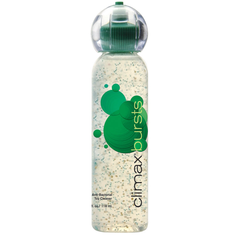 Climax Bursts Anti-Bacterial Adult Toy Cleaner - 4 Fl. Oz. Bottle - UABDSM