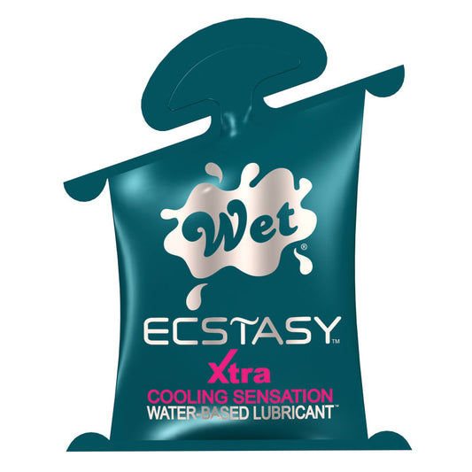 WET Ecstasy Water Based 10ml Pillow - UABDSM