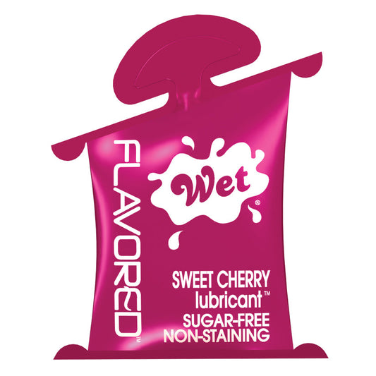 WET Flavored Sweet Cherry 10ml Pillow - UABDSM