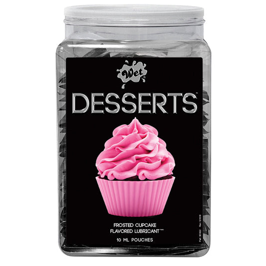 Wet Desserts Frosted Cupcakes .33 Fl Oz Pouch Counter Bowl 144pc - UABDSM