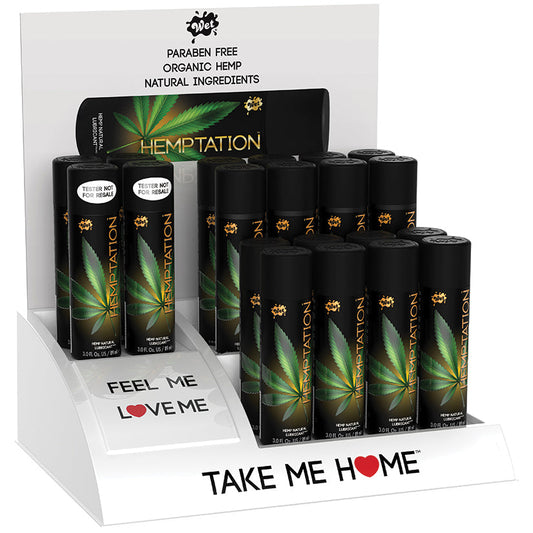 Wet Hemptation Counter Top Display with Free Testers - UABDSM
