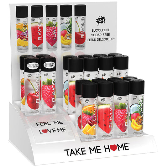 Wet Flavored Counter Top Display with Free Testers - UABDSM