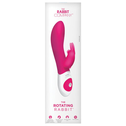 The Rotating Rabbit Rechargeable-Hot Pink 8 - UABDSM