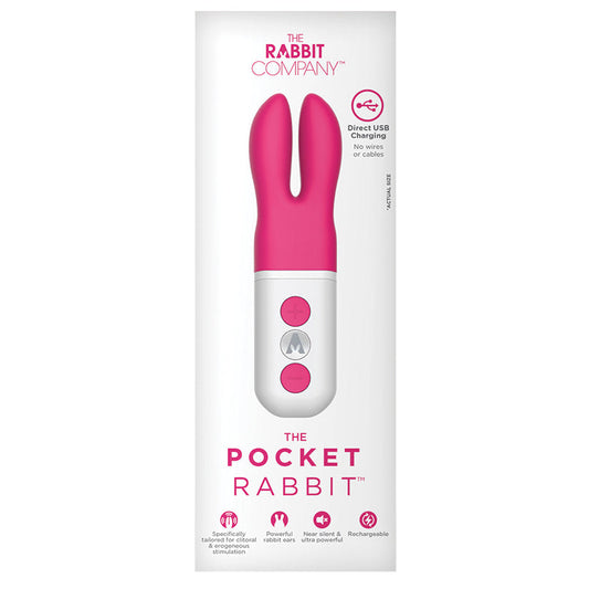 The Pocket Rabbit Rechargeable-Hot Pink 4.5 - UABDSM