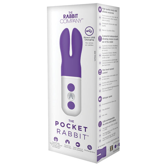 The Pocket Rabbit Rechargeable-Purple - UABDSM