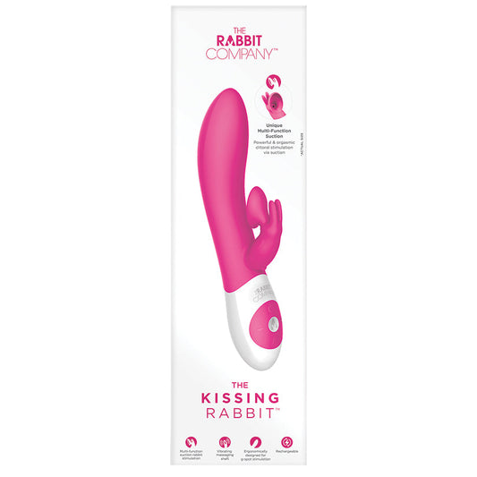 The Kissing Rabbit Rechargeable-Hot Pink - UABDSM