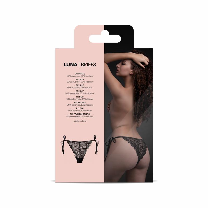 Underneath - Luna Panties With Ribbon Ties - UABDSM