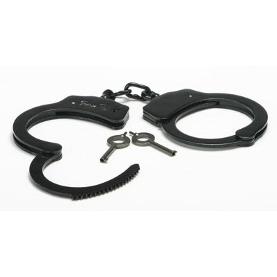 Black Steel Handcuffs - UABDSM