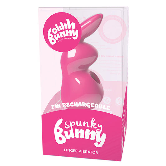 ohhh Bunny Spunky Finger Vibe-Pretty In Pink - UABDSM