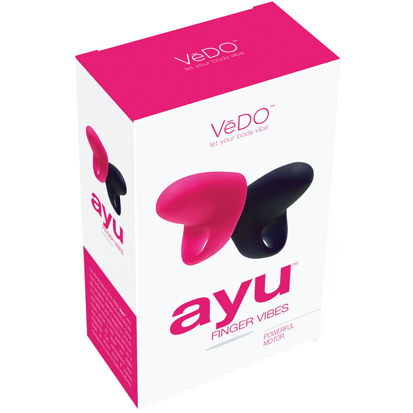 VeDO Ayu Finger Vibe-Black/Foxy Pink (Set of 2) - UABDSM