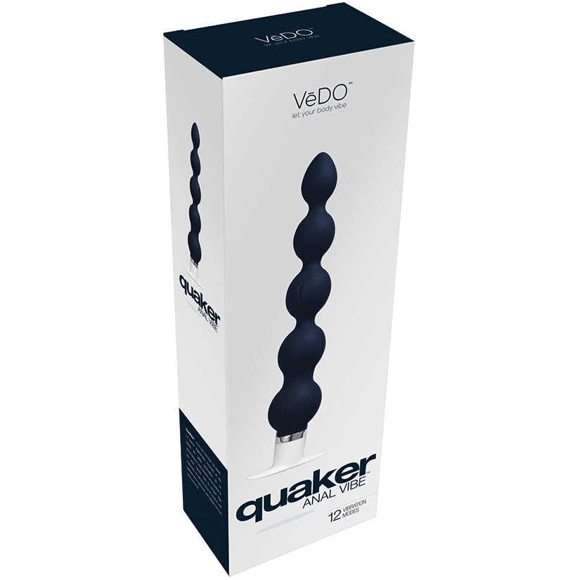 VeDO Quaker Anal Vibe-Just Black 8 - UABDSM