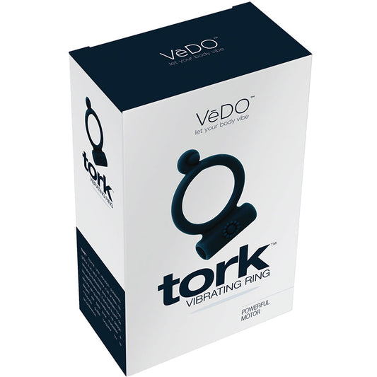 VeDO Tork Vibrating Ring-Just Black - UABDSM