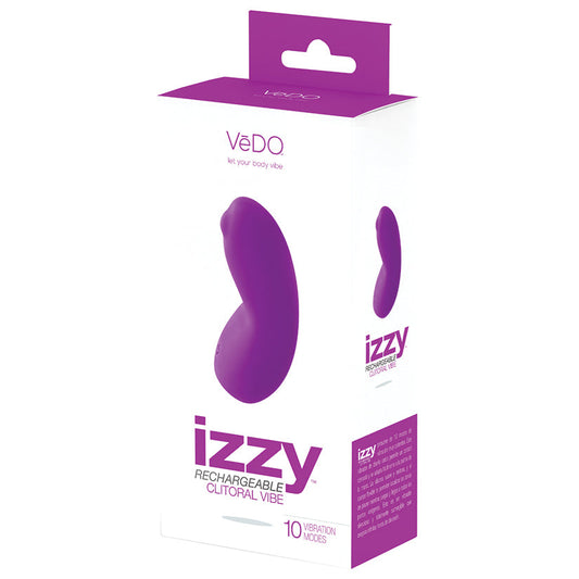 Vedo Izzy Rechargeable Clitoral Vibe-Violet - UABDSM
