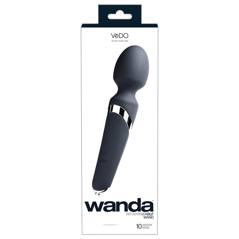 Vedo Wanda Wand Vibe-Just Black - UABDSM