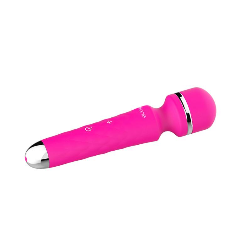 NNalone Rock Wand Vibrator - Pink - UABDSM