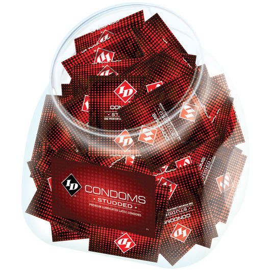 ID Studded Condoms Jar of 144 - UABDSM