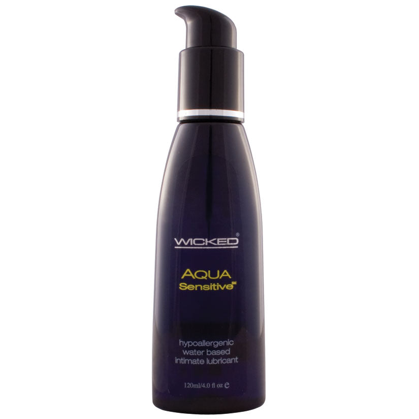 Aqua Sensitive Water-Based Lubricant - 4 Oz. - UABDSM