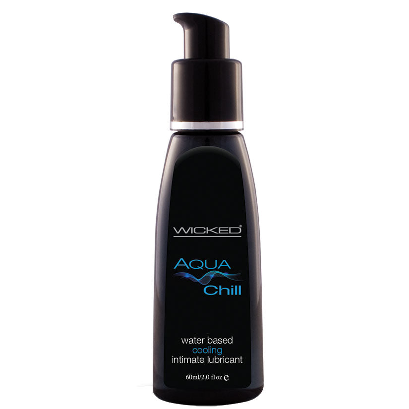 Aqua Chill Water-Based Cooling Sensation Lubricant 2 Oz. - UABDSM