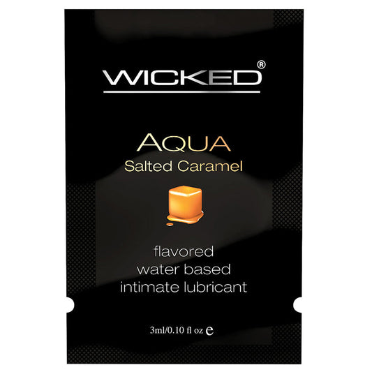Wicked Aqua Salted Caramel Packette 3ml - UABDSM