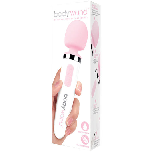 Bodywand Aqua Mini Silicone Rechargeable Massager - Pink - UABDSM