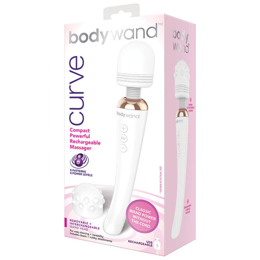 Bodywand Curve Rechargeable - White - UABDSM