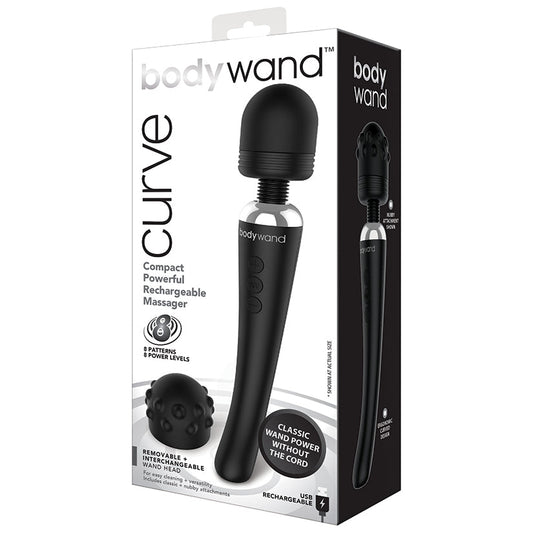 Bodywand Curve Rechargeable - Black - UABDSM