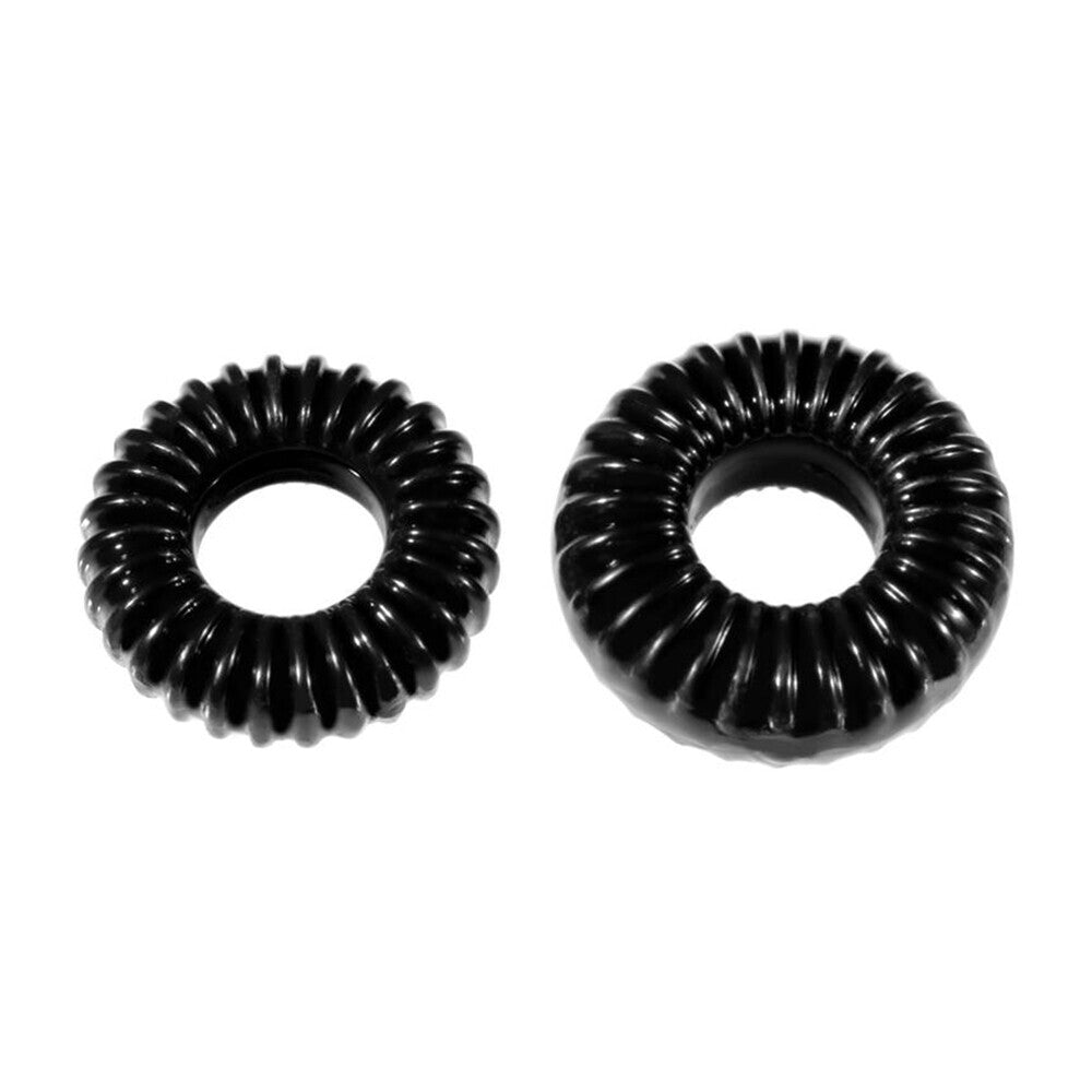 Perfect Fit XPlay Gear Ribbed Cock Rings Mixed Pack - UABDSM