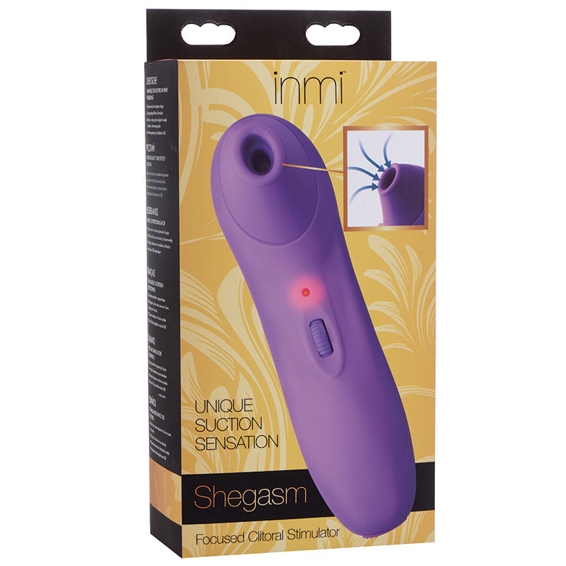 Shegasm Focused Clitoral Stimulator - Purple - UABDSM