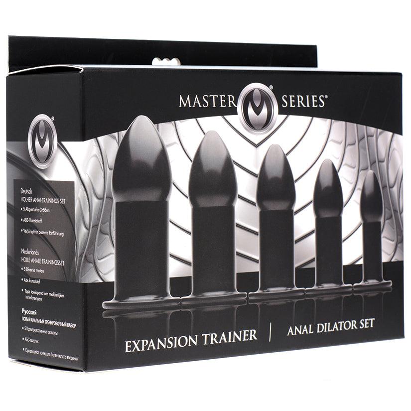 Master Series Expansion Trainer Anal Dilator Set - UABDSM