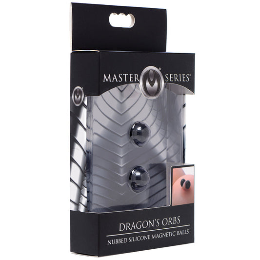 Master Series Dragons Orbs Nubbed Silicone Magnetic Balls - UABDSM