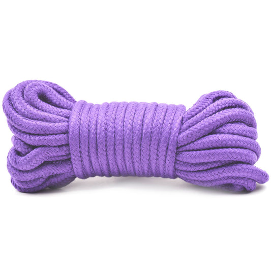 10 Metres Cotton Bondage Rope Purple - UABDSM