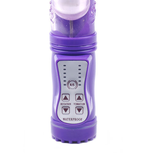 Rabbit Vibrator With Thrusting Motion Purple - UABDSM