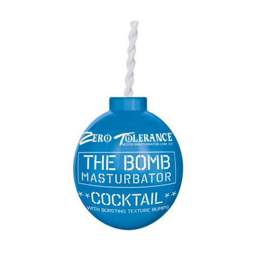 Zero Tolerance The Bomb Masturbator Cocktail Stroker Blue - UABDSM