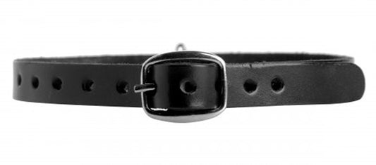 Unisex Leather Choker With O-Ring - UABDSM