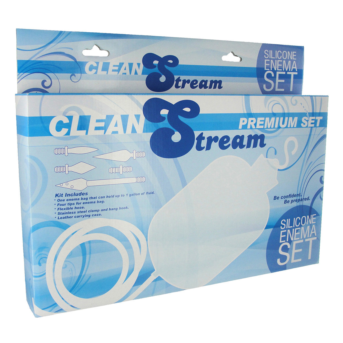 CleanStream Premium Silicone Enema Set - UABDSM