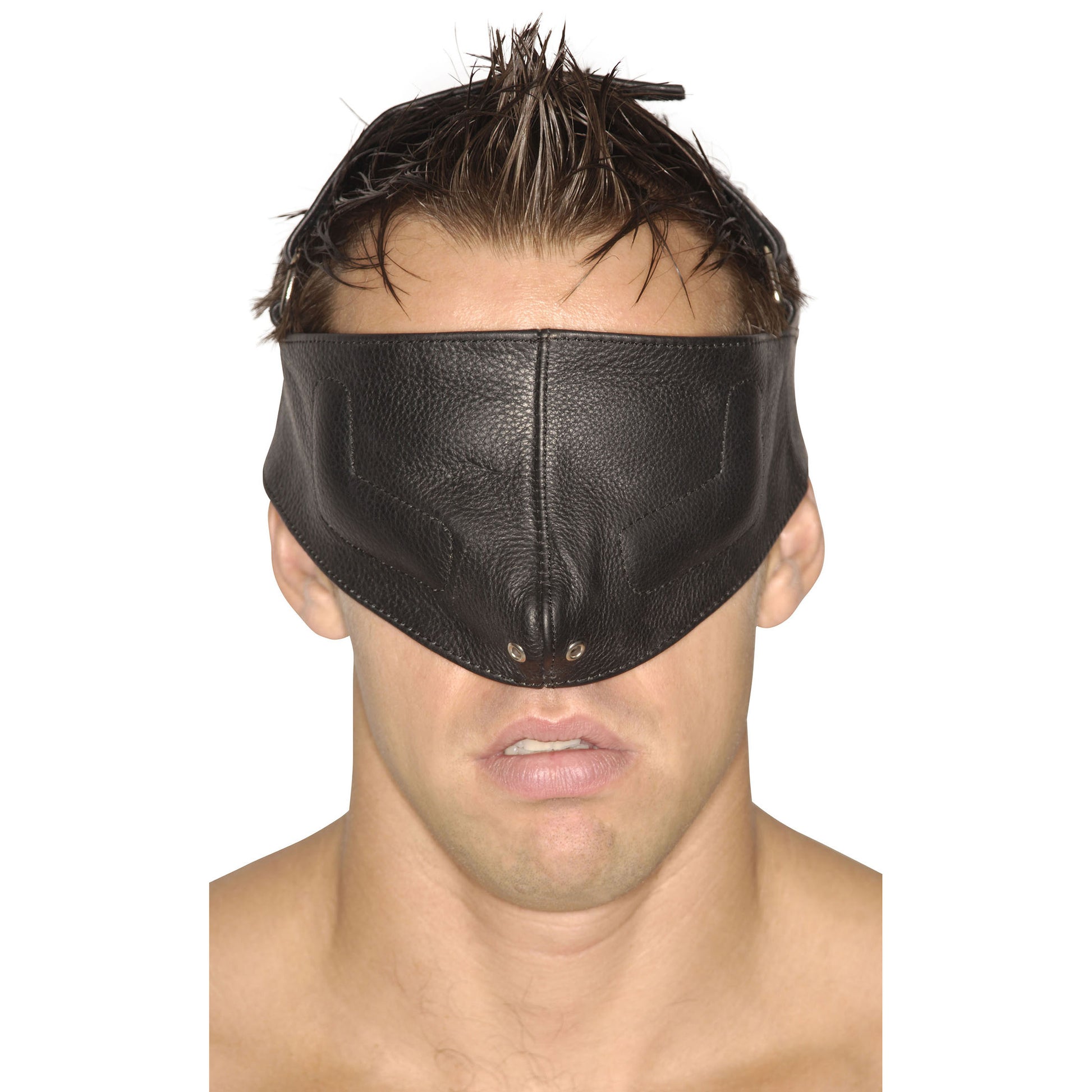 Strict Leather Upper Face Mask-SM - UABDSM