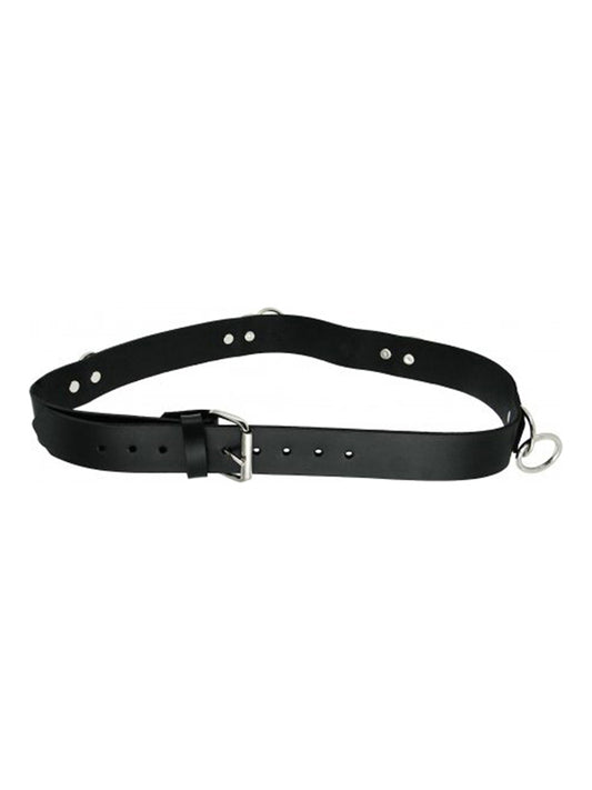 Strict Leather Punk Bondage Belt - UABDSM