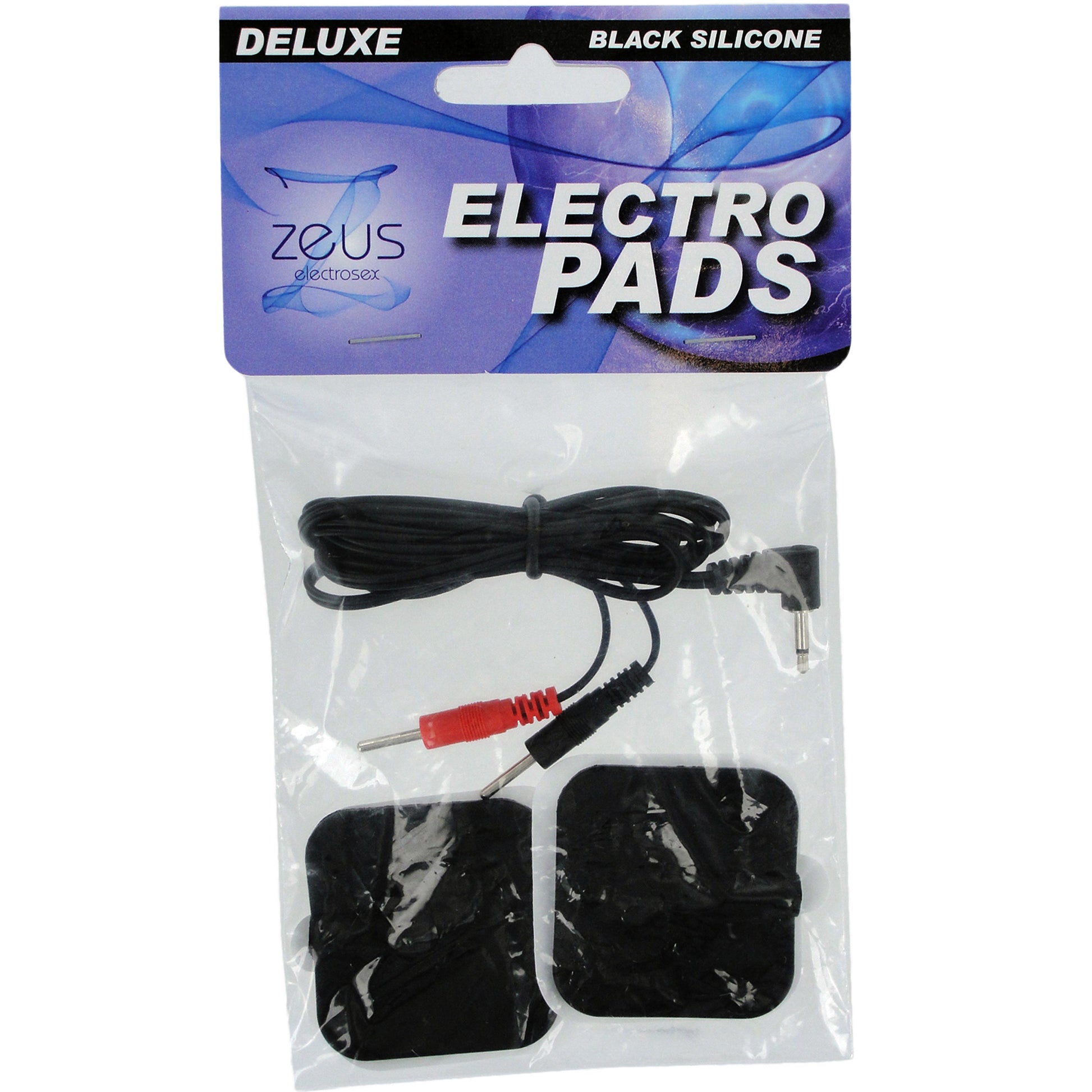 Zeus Deluxe Silicone Black Electro Pads - UABDSM