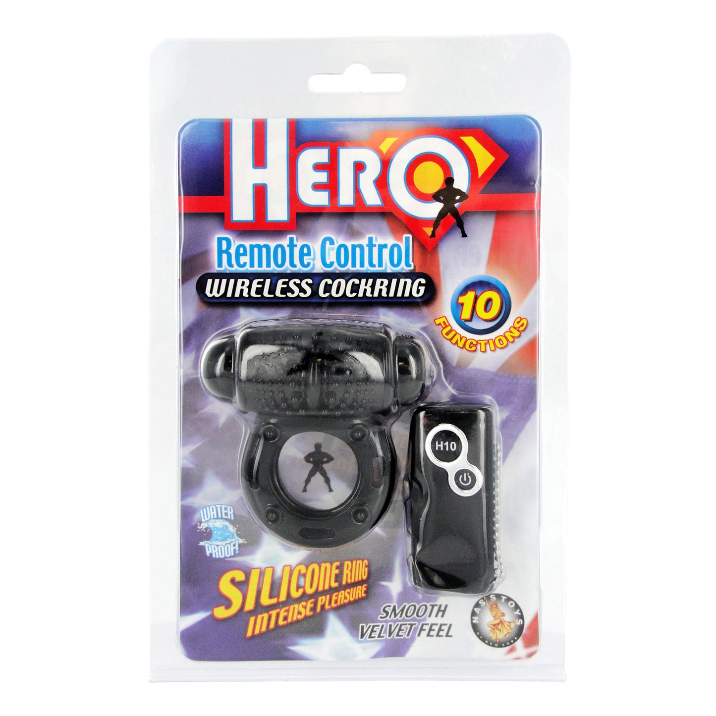 HerO Remote Control Wireless Cock Ring - UABDSM