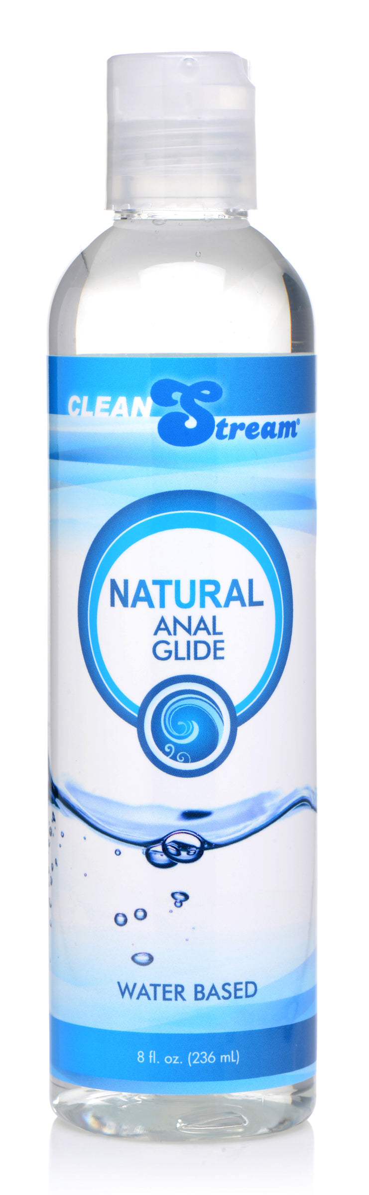 CleanStream Water-Based Anal Lube 8 oz - UABDSM