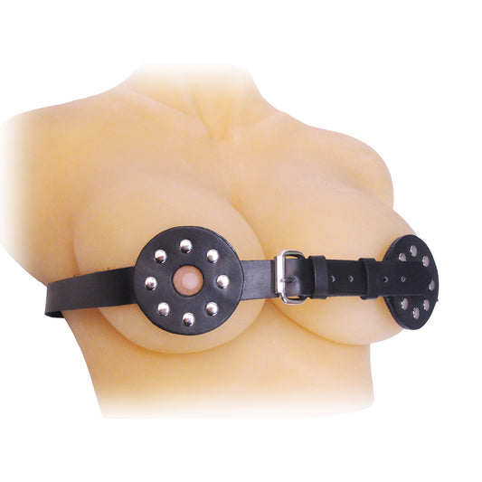 Studded Spiked Breast Binder with Nipple Holes - UABDSM