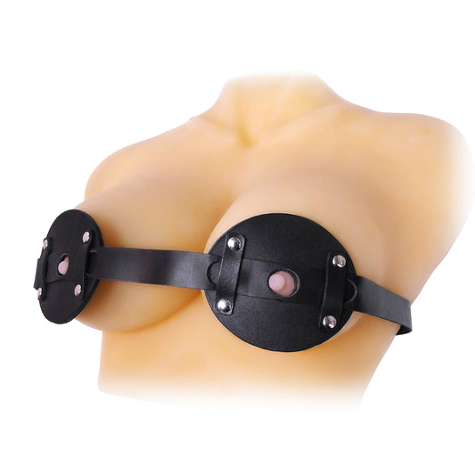 Spiked Breast Binder with Nipple Holes - UABDSM