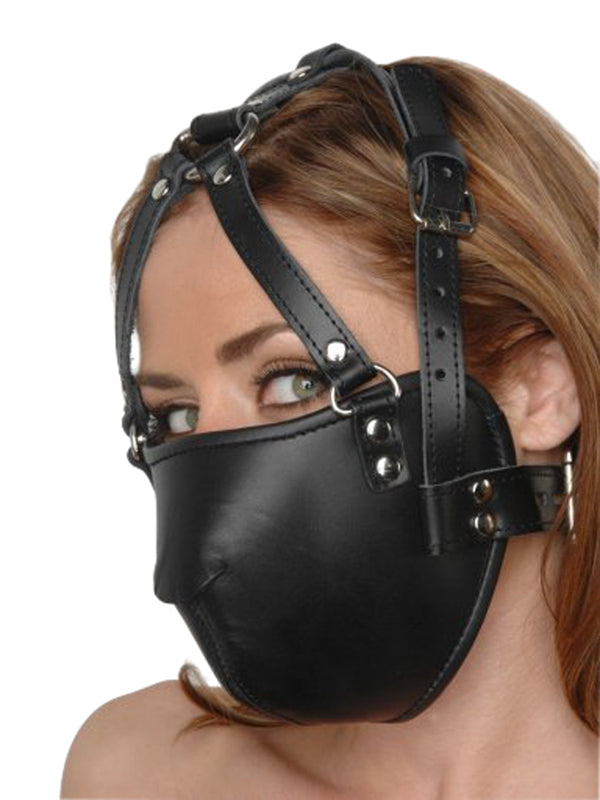 Strict Leather Face Harness - UABDSM